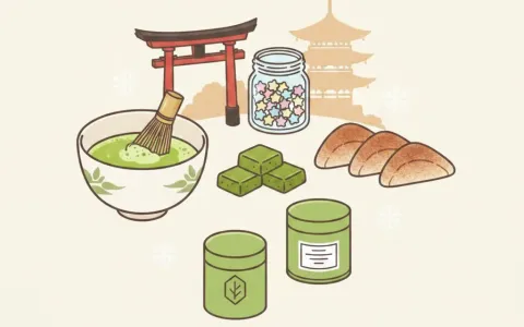 Illustration for Kyoto Snacks 101: 5 Matcha-Country Treats You Can Order in the US